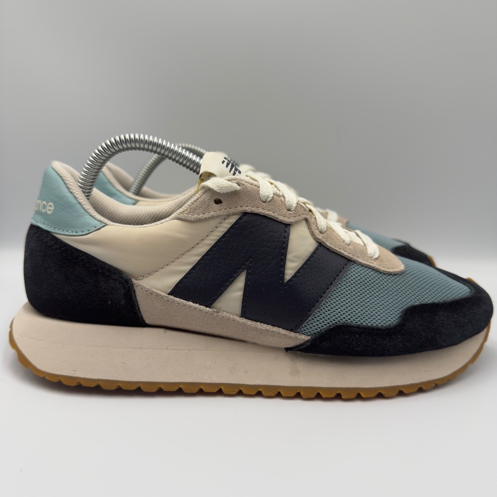 New Balance 237 Womens Size 8 Sneakers Retro Lifestyle Shoes Blue Black Tan